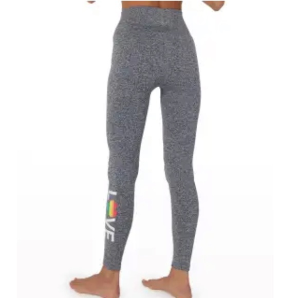 Spiritual Gangster Pants - Spiritual Gangster Love Sculpt Heather Seamless Leggings XS
